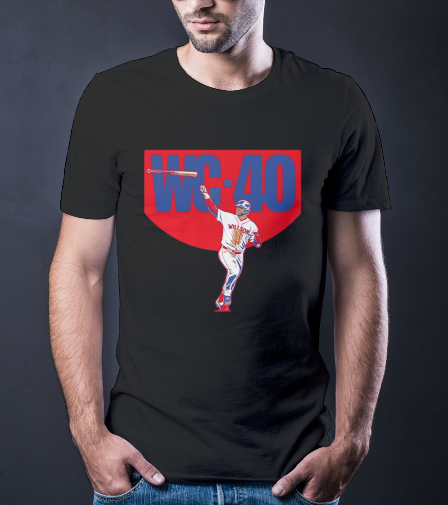 Willson Contreras WC 40 Boston Red Sox Baseball MLB 2026 T-Shirt
