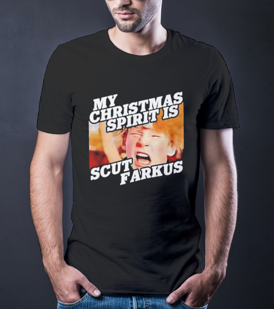 A Christmas Story My Christmas Spirit Is Scut Farkus T-Shirt