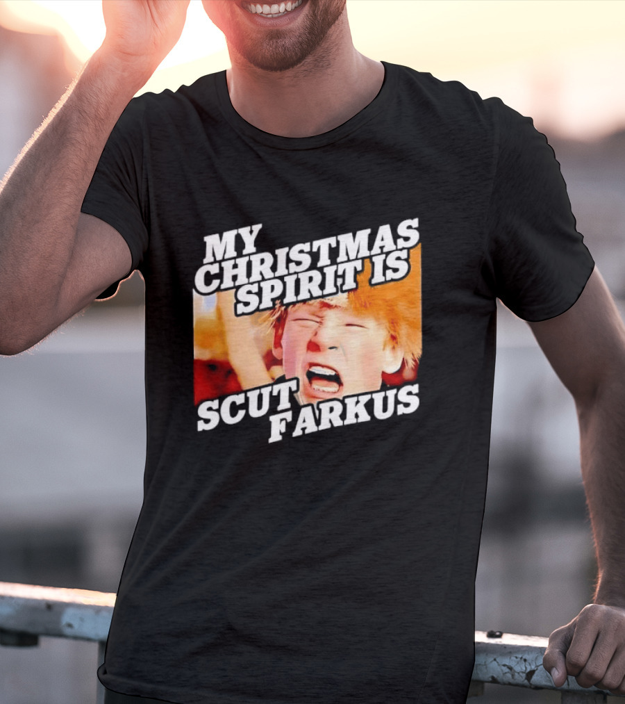 A Christmas Story My Christmas Spirit Is Scut Farkus T-Shirt