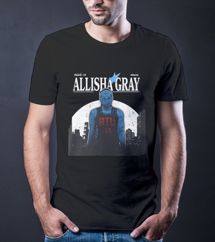 Guard 15 Allisha Gray ATL Atlanta T-Shirt