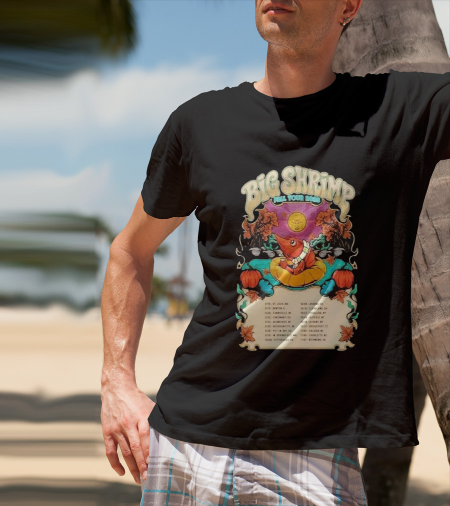Big Shrimp Fall Tour 2026 Dates T-Shirt
