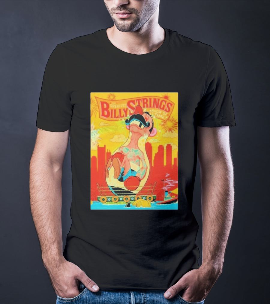 Billy Strings Boston MA Night 2 Agganis Arena July 21 2026 Greatest Show Of All Time T-Shirt