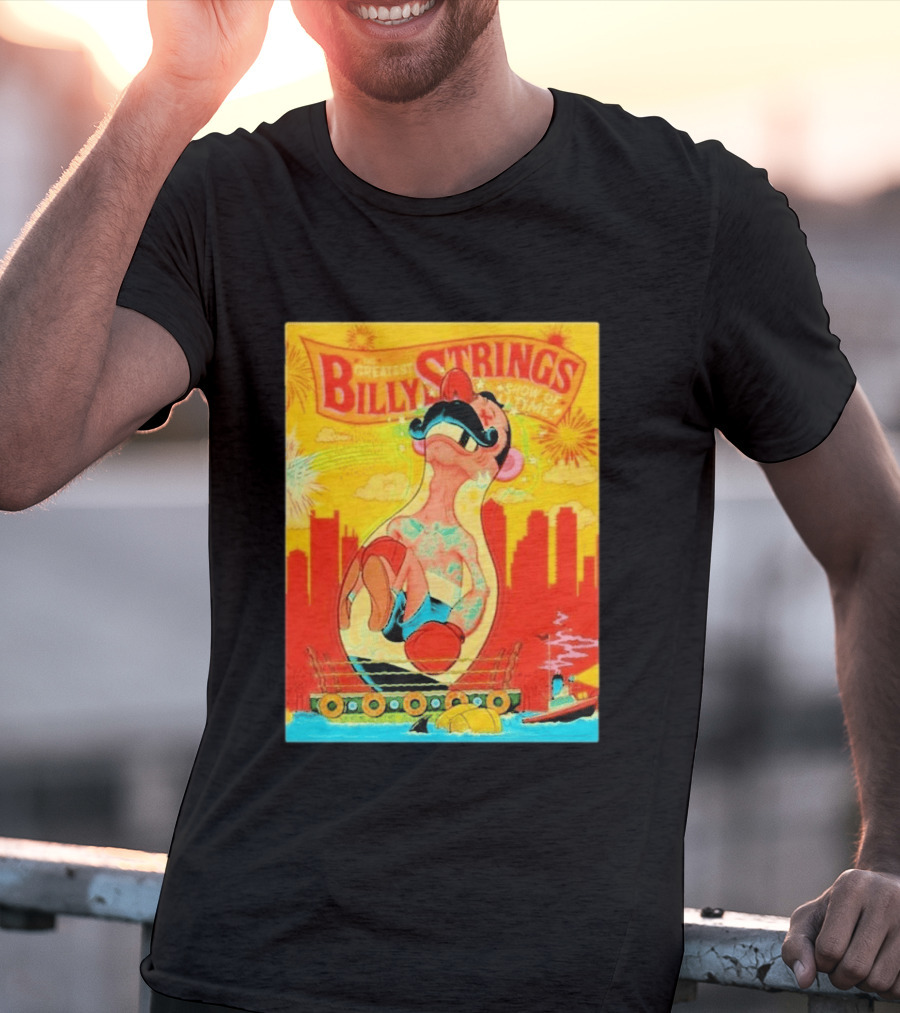 Billy Strings Boston MA Night 2 Agganis Arena July 21 2026 Greatest Show Of All Time T-Shirt