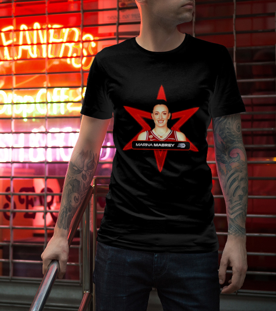 Marina Mabrey Toronto Tempo WNBA All Star 2026 Red Star T-Shirt