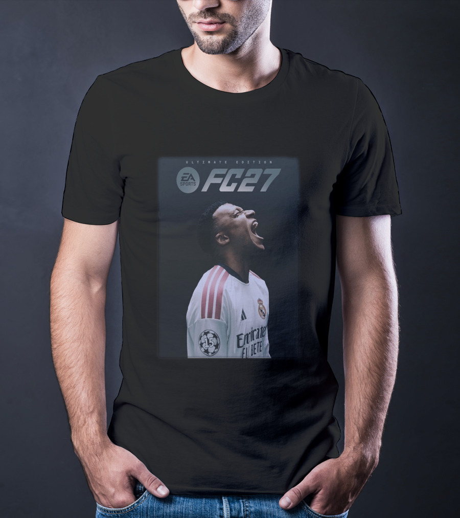 EA Sports FC 27 Ultimate Edition Kylian Mbappé Real Madrid Fútbol Club 2023 T-Shirt