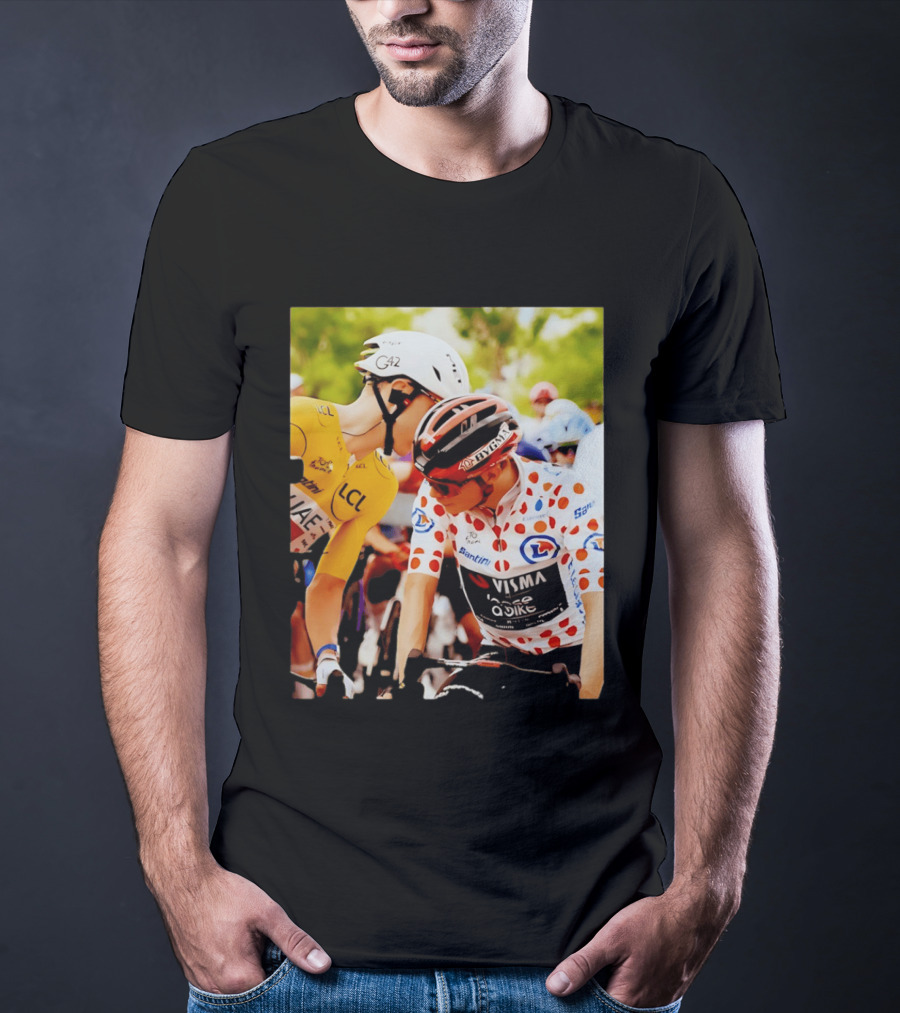 Jonas Vingegaard Tadej Pogačar LCL UAE Visma 2026 T-Shirt