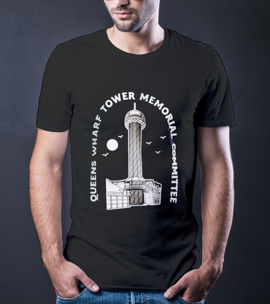 Queens Wharf Tower Memorial Committee Landmark Architecture T-Shirt