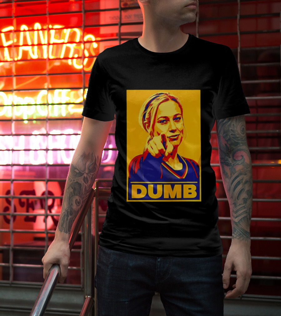 Sophia Cunningham Dumb Woman Pointing Her Finger T-Shirt