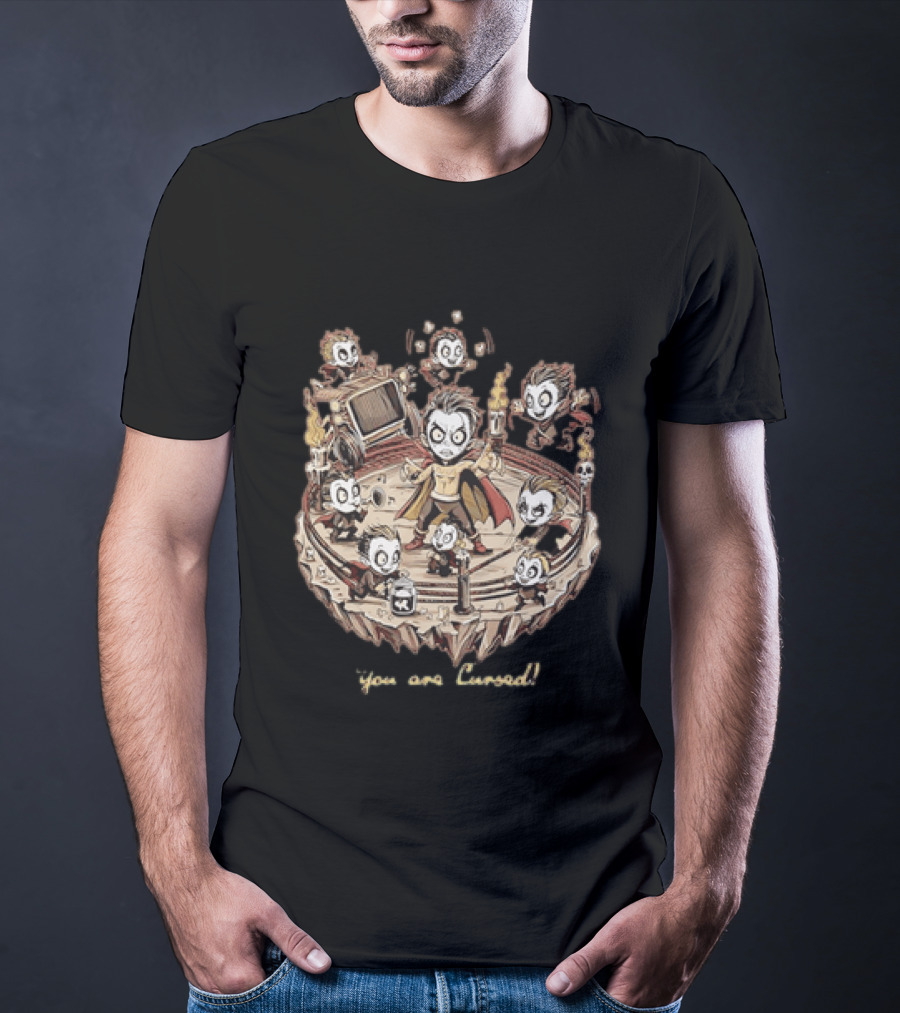 Vampire Ring Leader Performers You Are Cursed Ensemble With Miniature Creatures T-Shirt