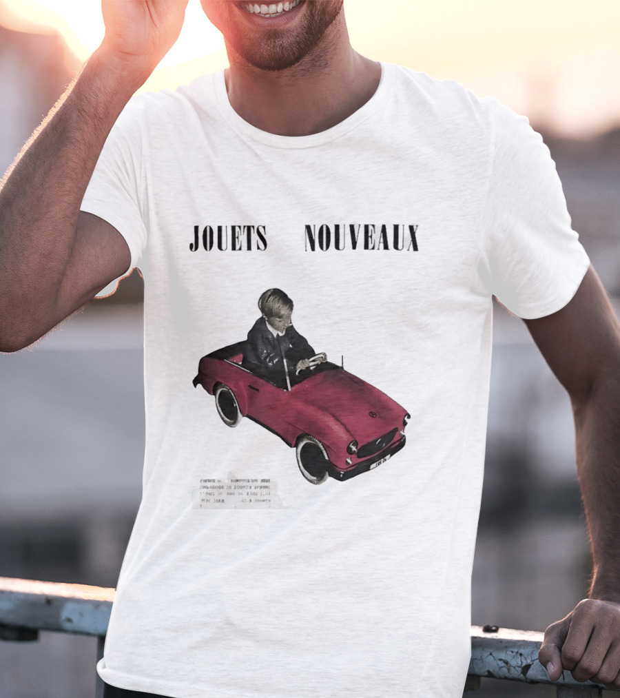 Jouets Nouveaux Vintage Car Child Paris Image T-Shirt