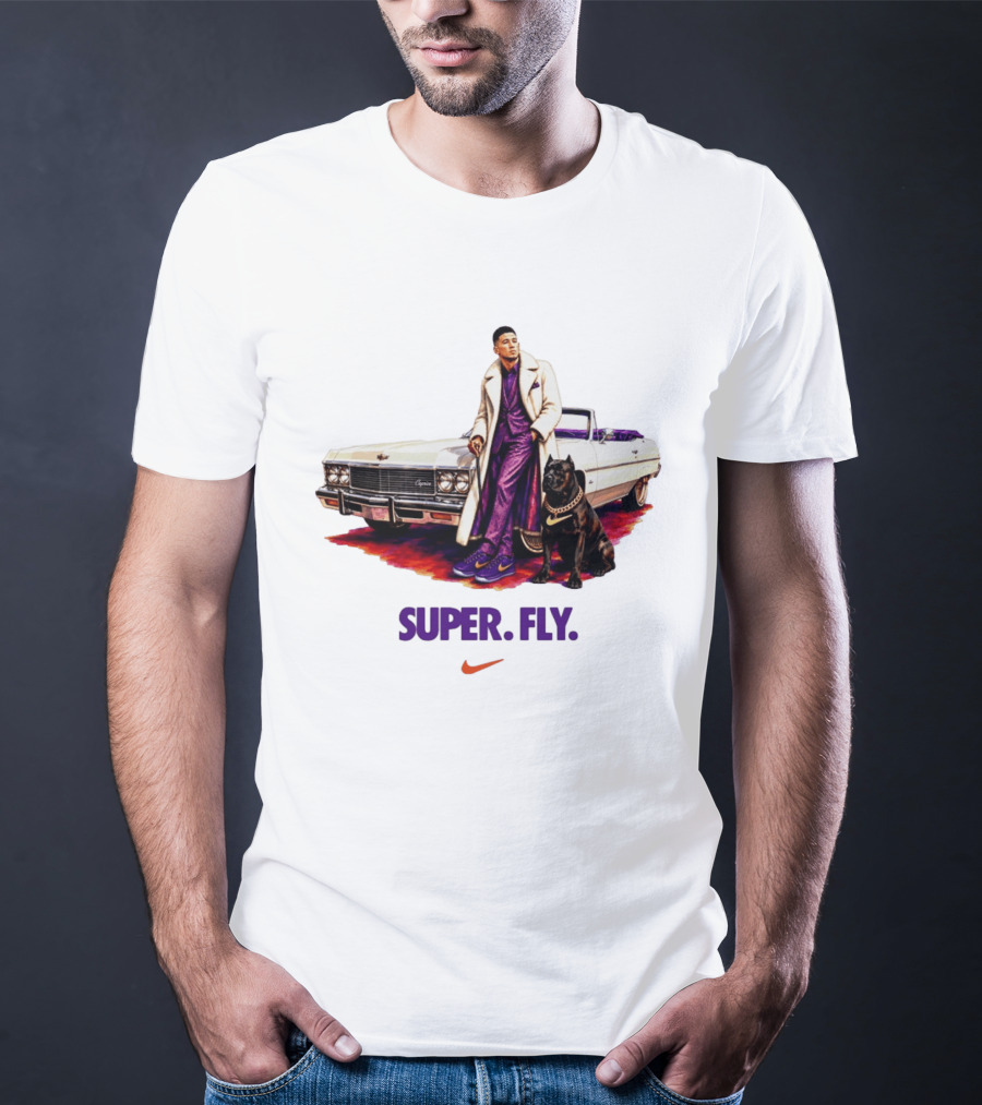 Devin Booker Super Fly Chevrolet Caprice Nike T-Shirt