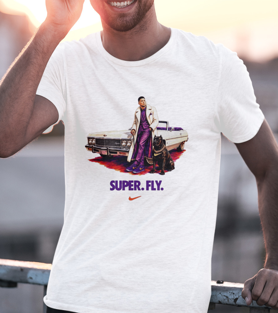 Devin Booker Super Fly Chevrolet Caprice Nike T-Shirt