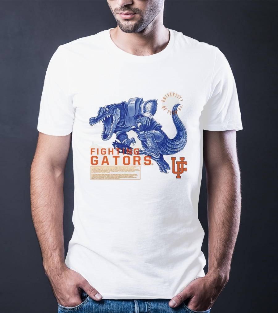 University Of Florida Fighting Gators History Of The Gator T-Shirt