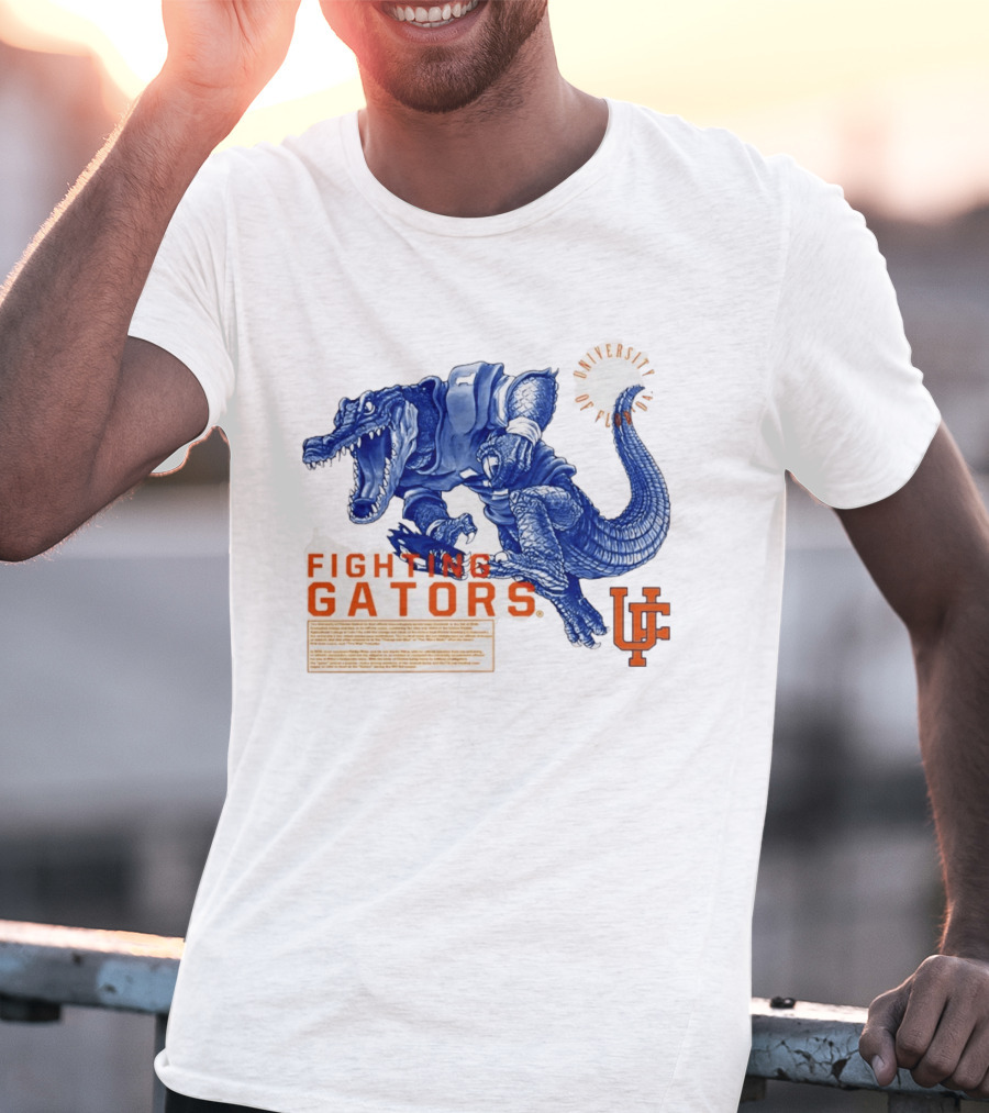 University Of Florida Fighting Gators History Of The Gator T-Shirt