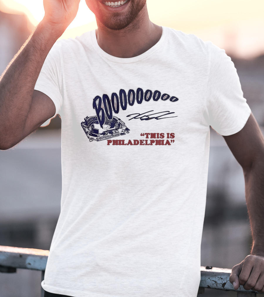 BOOOO This Is Philadelphia Kyle Schwarber Philadelphia Phillies Baseball T-Shirt