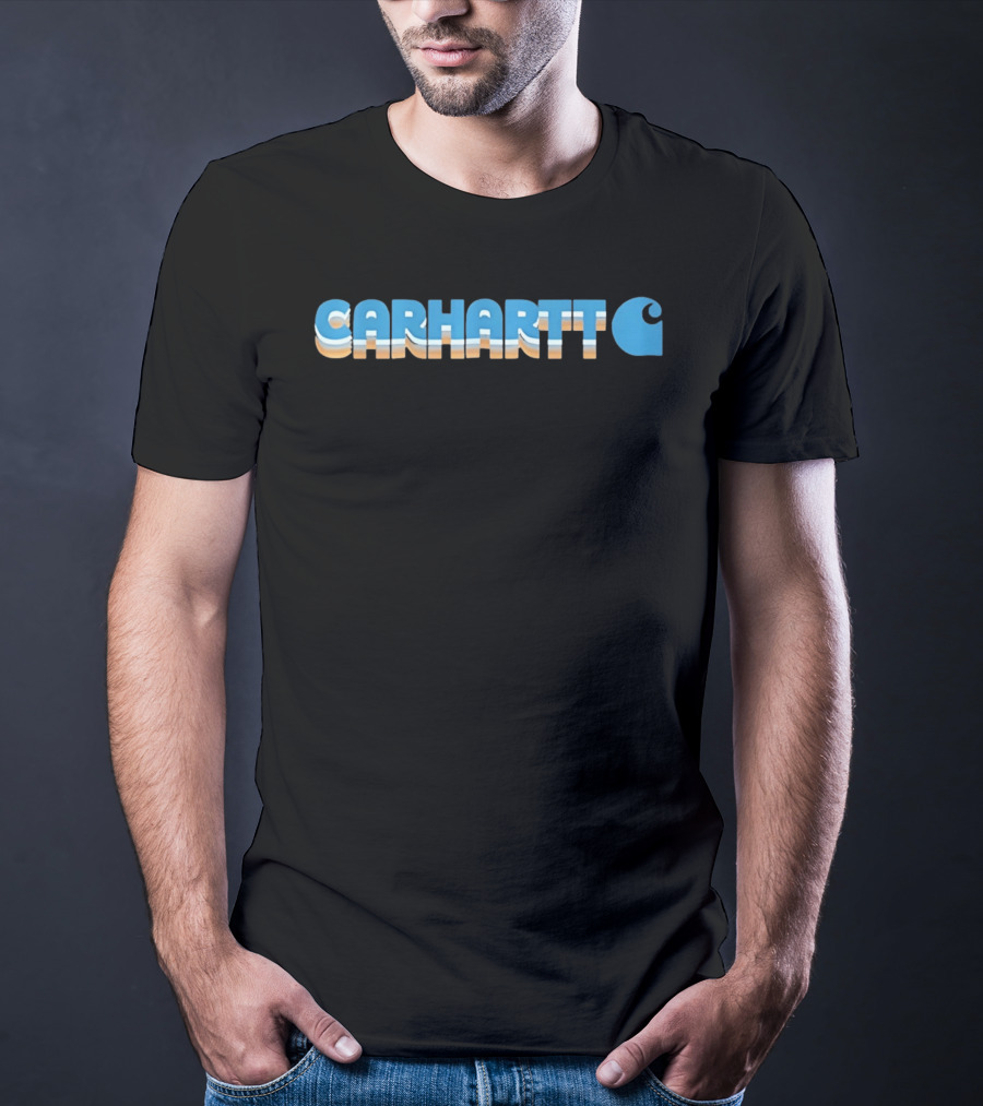 Carhartt Retro Blue Wave T-Shirt