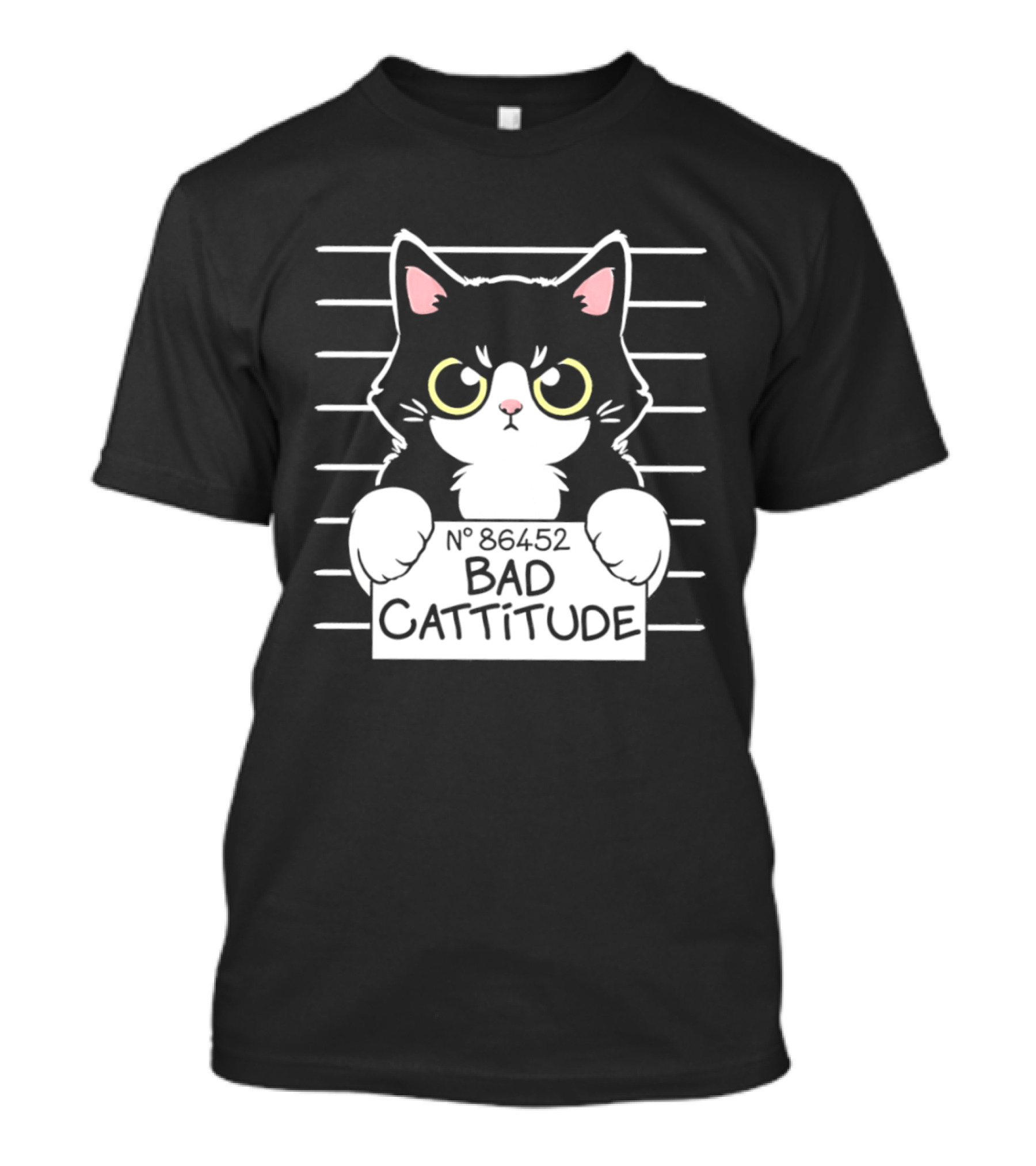 Bad Cattitude Cat Shot N° 35452 T-Shirt