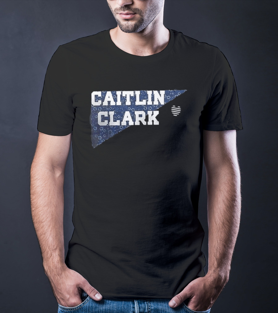 Indiana Fever Caitlin Clark Number 22 Limited Edition Football Caitlin Clark Text Heart T-Shirt
