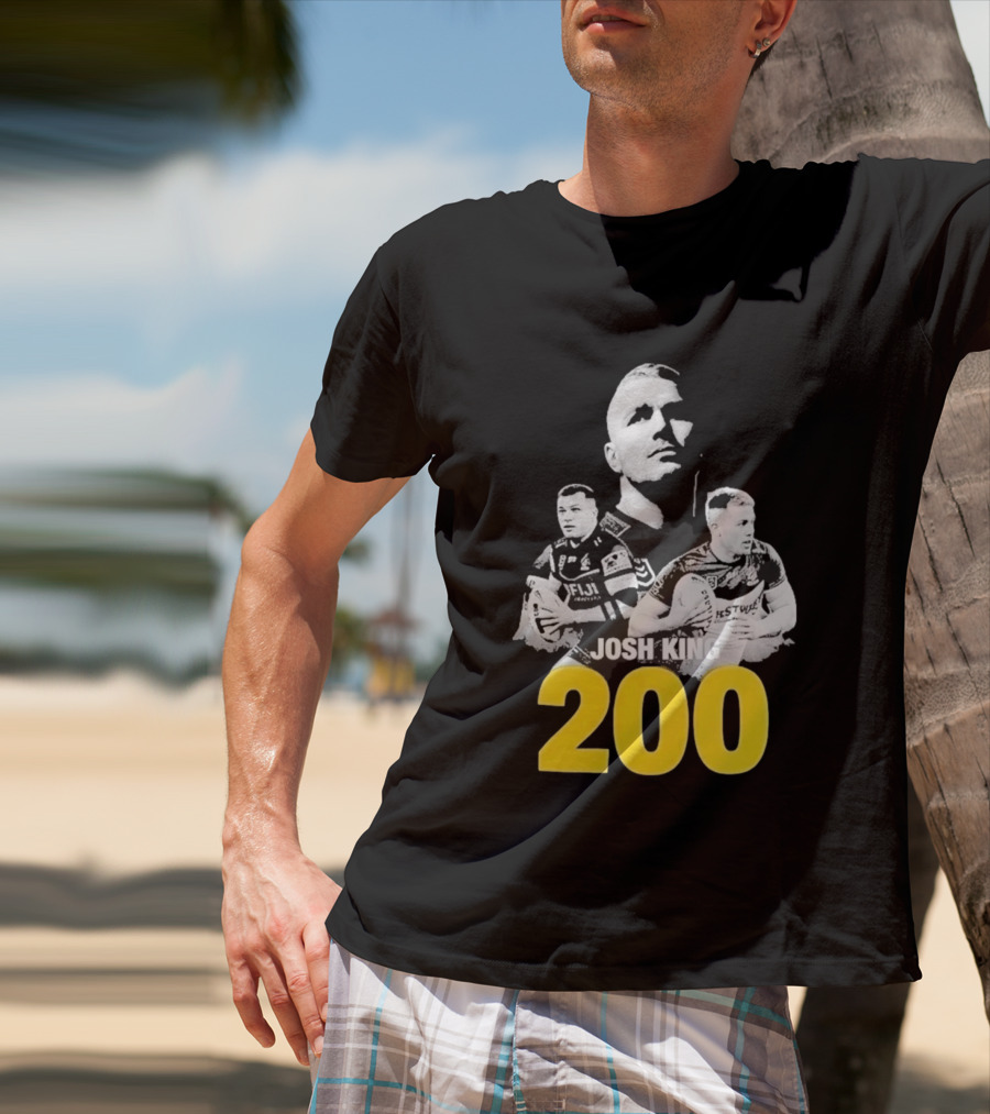 Josh King 200 Rugby Milestone T-Shirt