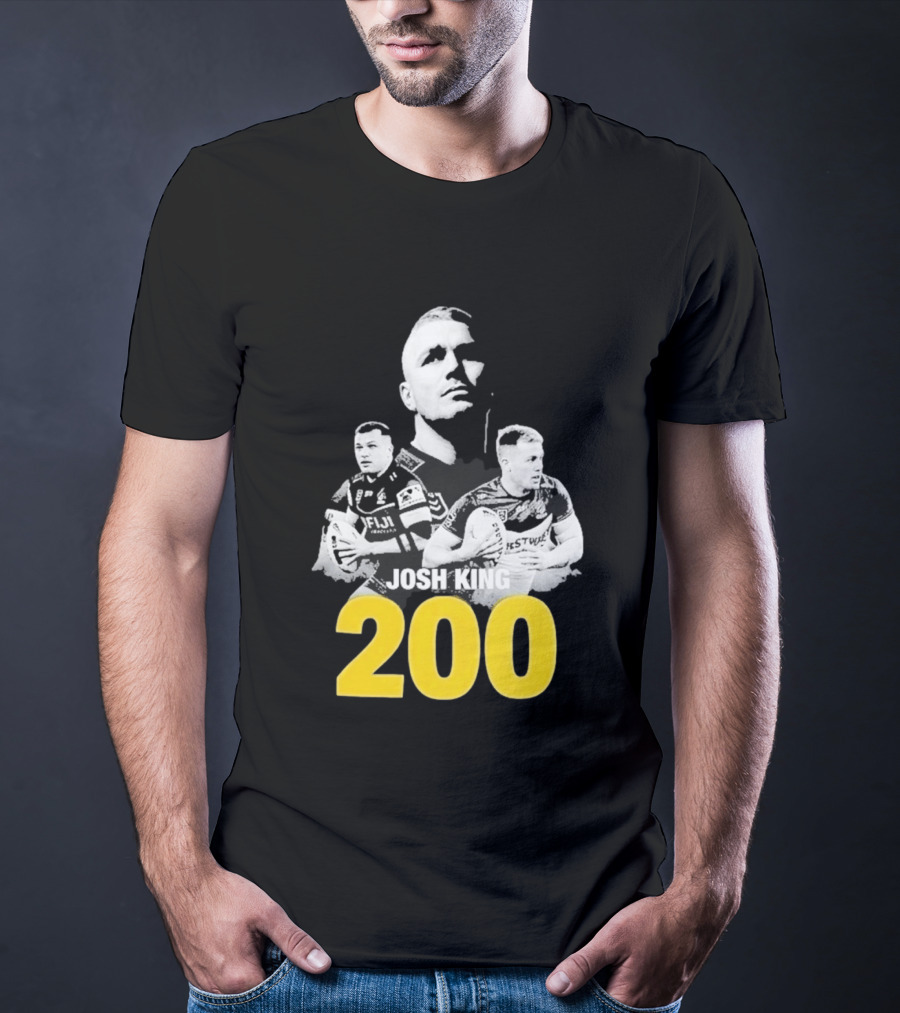 Josh King 200 Rugby Milestone T-Shirt