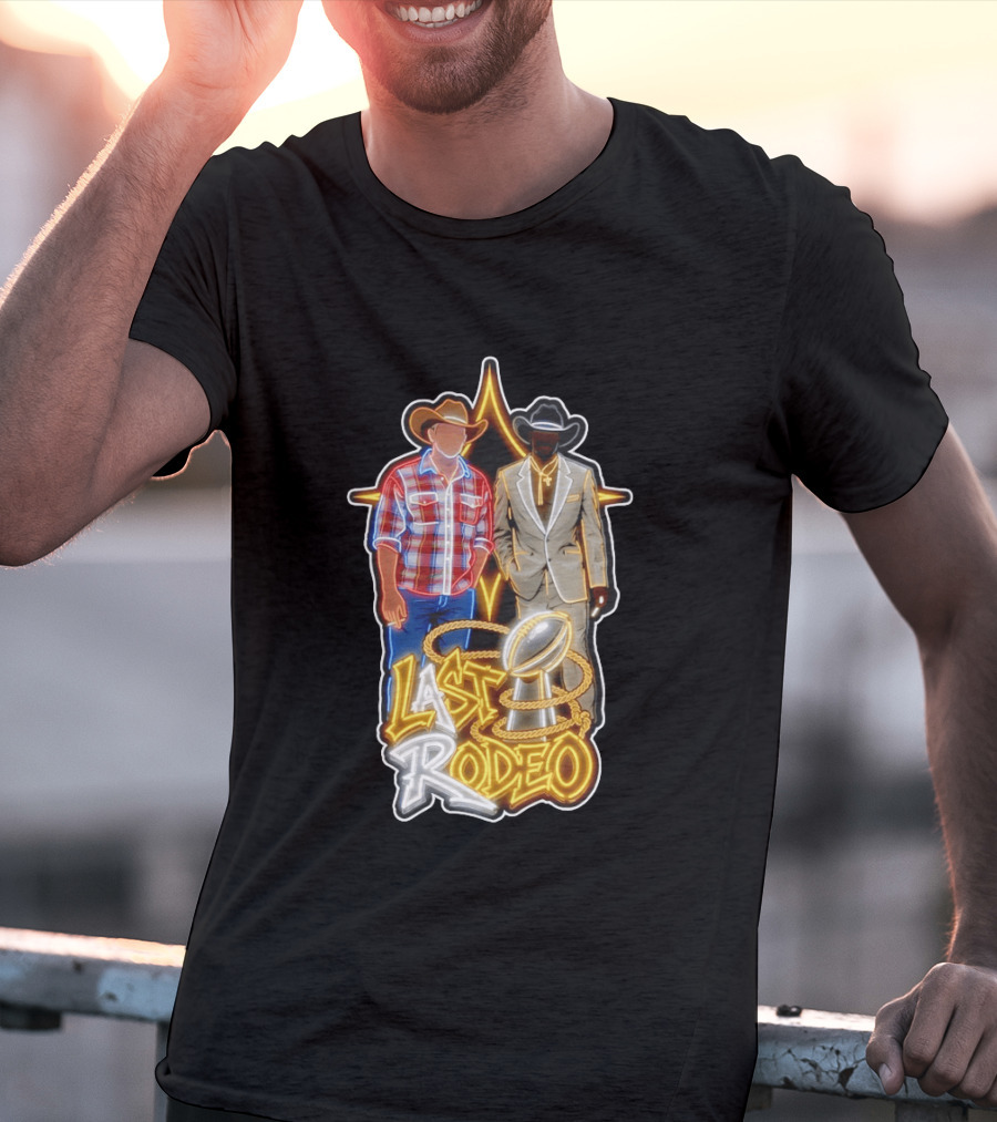 Last Rodeo Pittsburgh Steelers Football Trophy 2026 T-Shirt