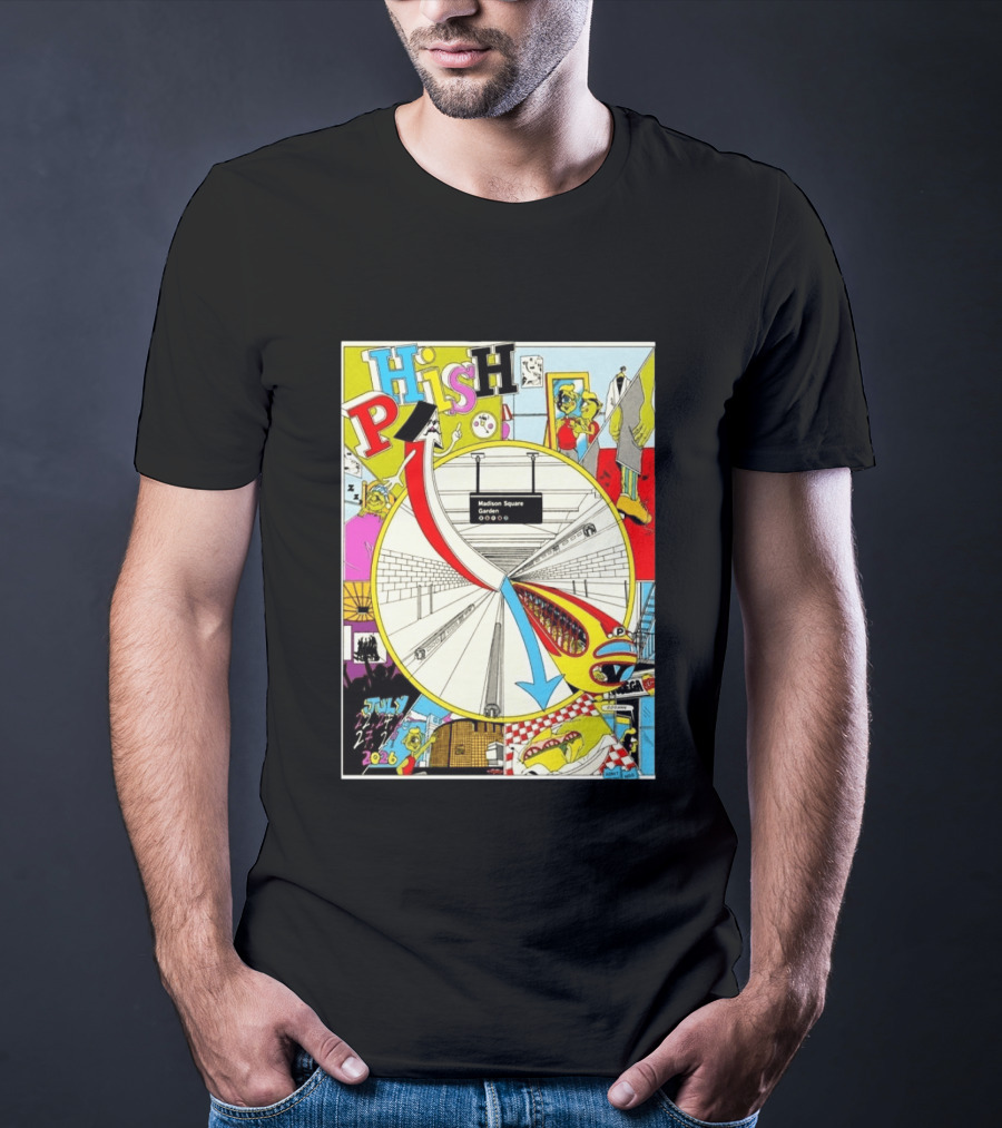 Phish Madison Square Garden NYC July 22 24 25 27 29 2026 T-Shirt