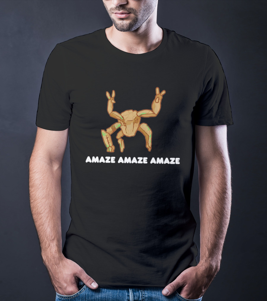 Amaze Amaze Amaze Rocky Alien Project Hail Mary Sci Fi Book T-Shirt