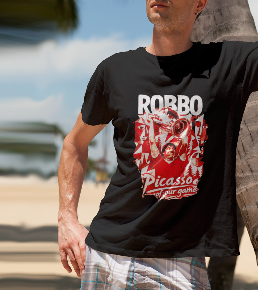 Robbo Picasso Of Our Game Nottm Forest Triumph Celebration T-Shirt