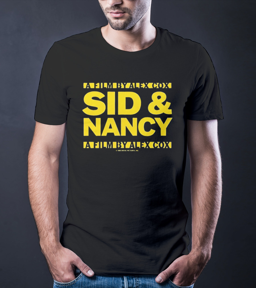 Sid & Nancy Movie Promo Yellow T-Shirt