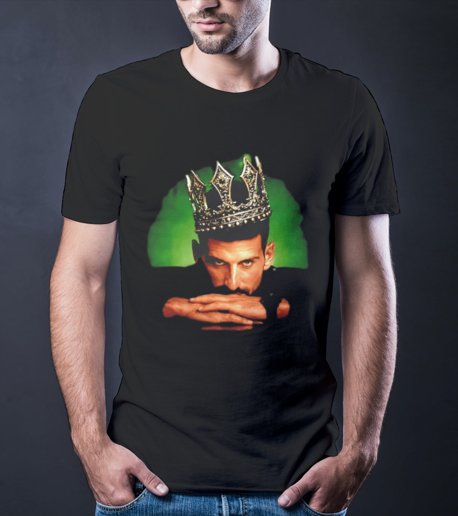 Wimbledon 2026 Novak Djokovic King/Iconic Tennis Champion T-Shirt