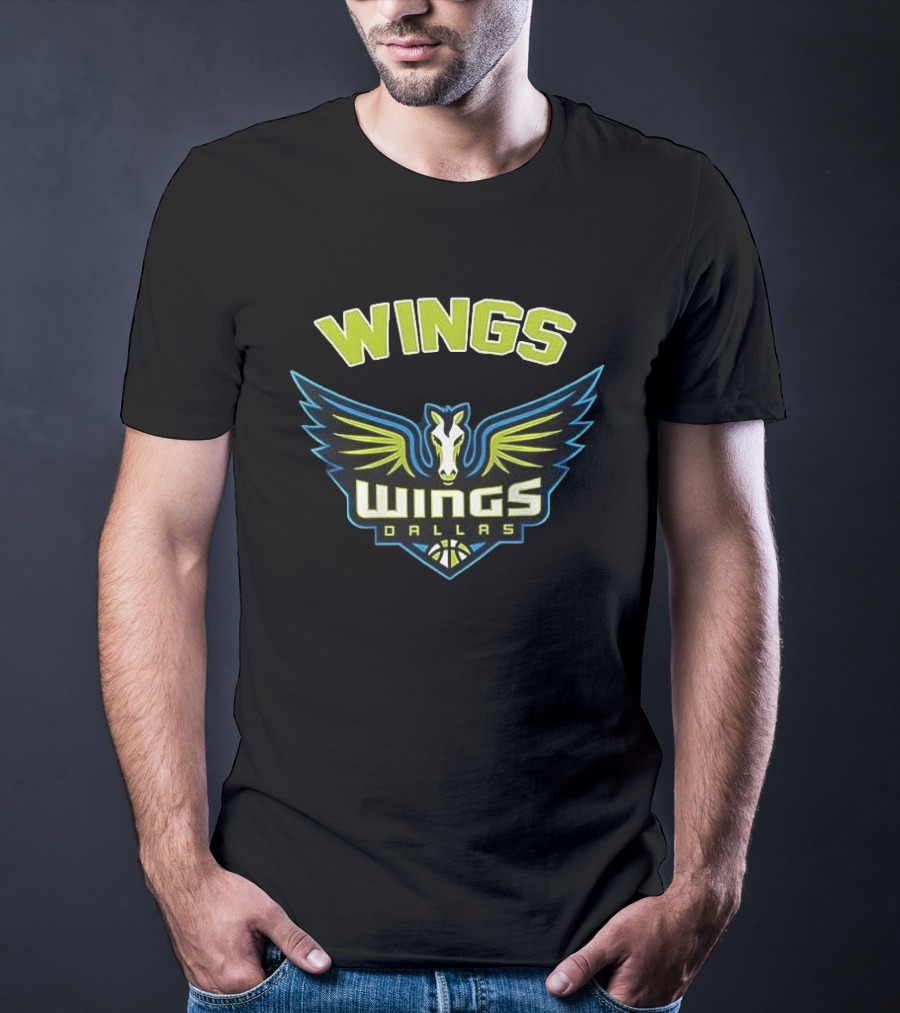Dallas Wings Basketball Team Custom Name Fan T-Shirt