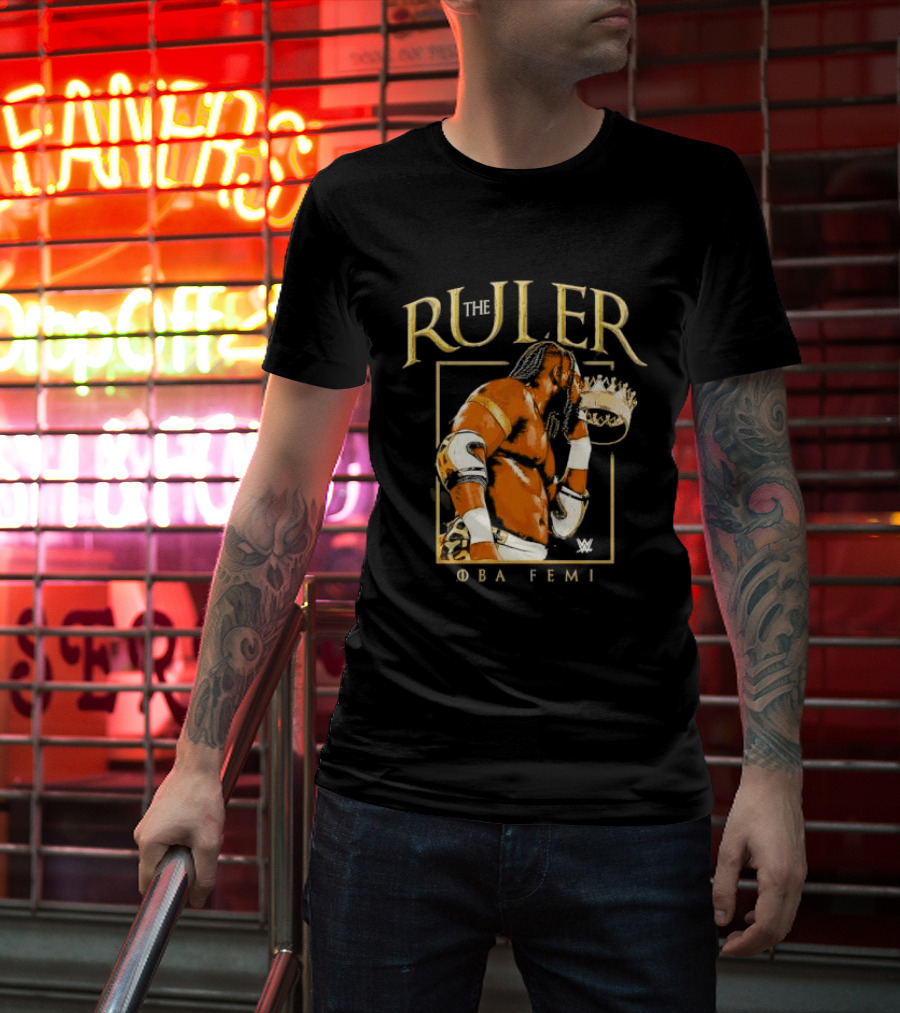 WWE The Ruler Oba Femi Wrestling Legend T-Shirt