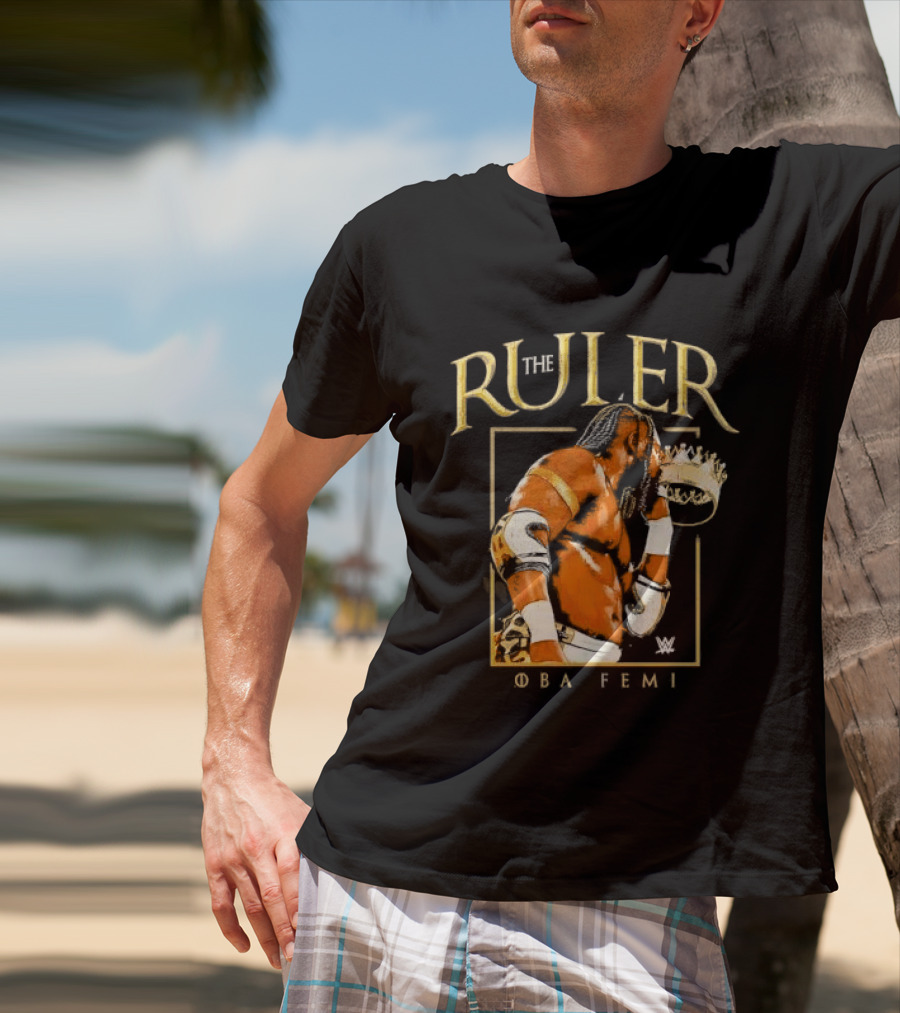 WWE The Ruler Oba Femi Wrestling Legend T-Shirt