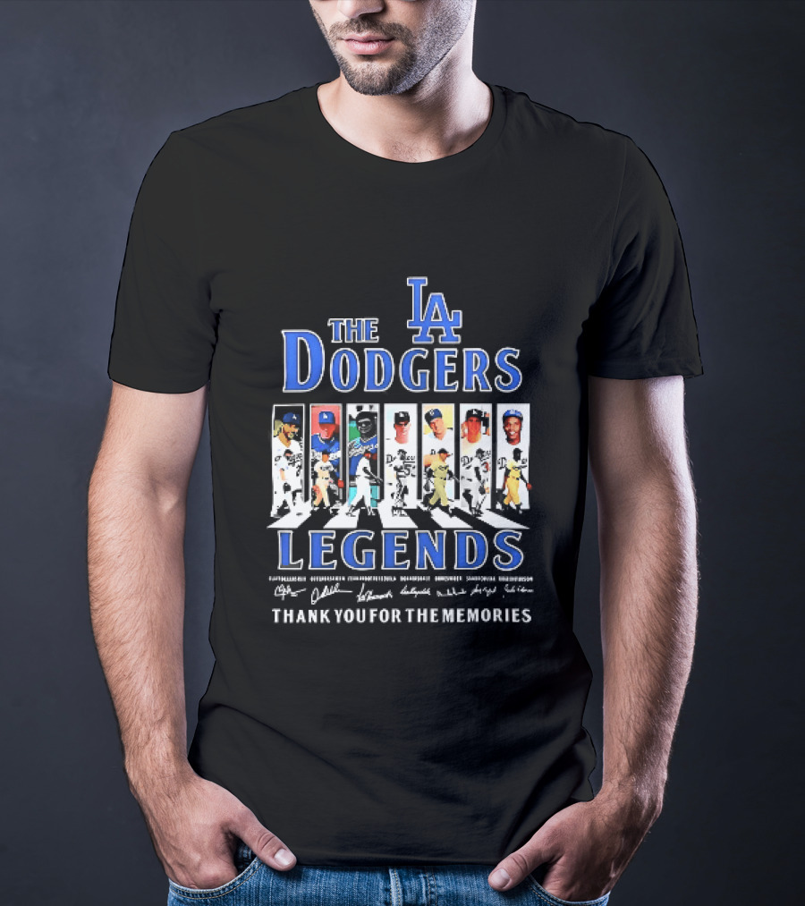 The Dodgers Legends Thank You For The Memories Icons LA T-Shirt