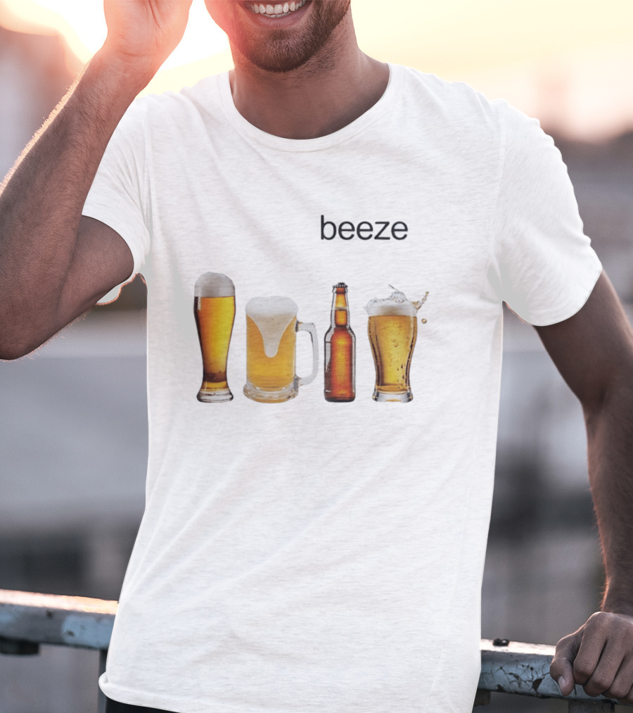 Beeze Beer Collection Lager Pilsner T-Shirt