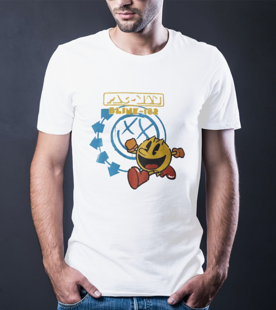 Pac Man Blink 182 San Diego Comic Con 2026 Collaboration T-Shirt