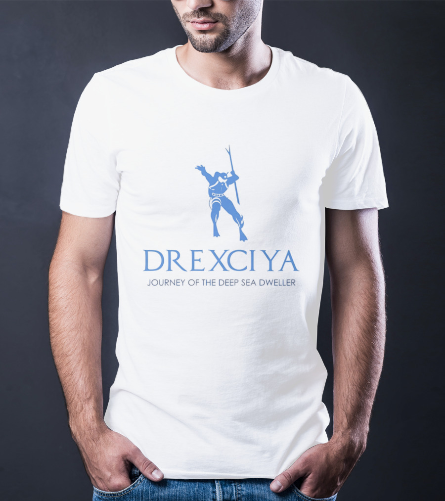 Drexciya Journey Of The Deep Sea Dweller Blue Diver T-Shirt