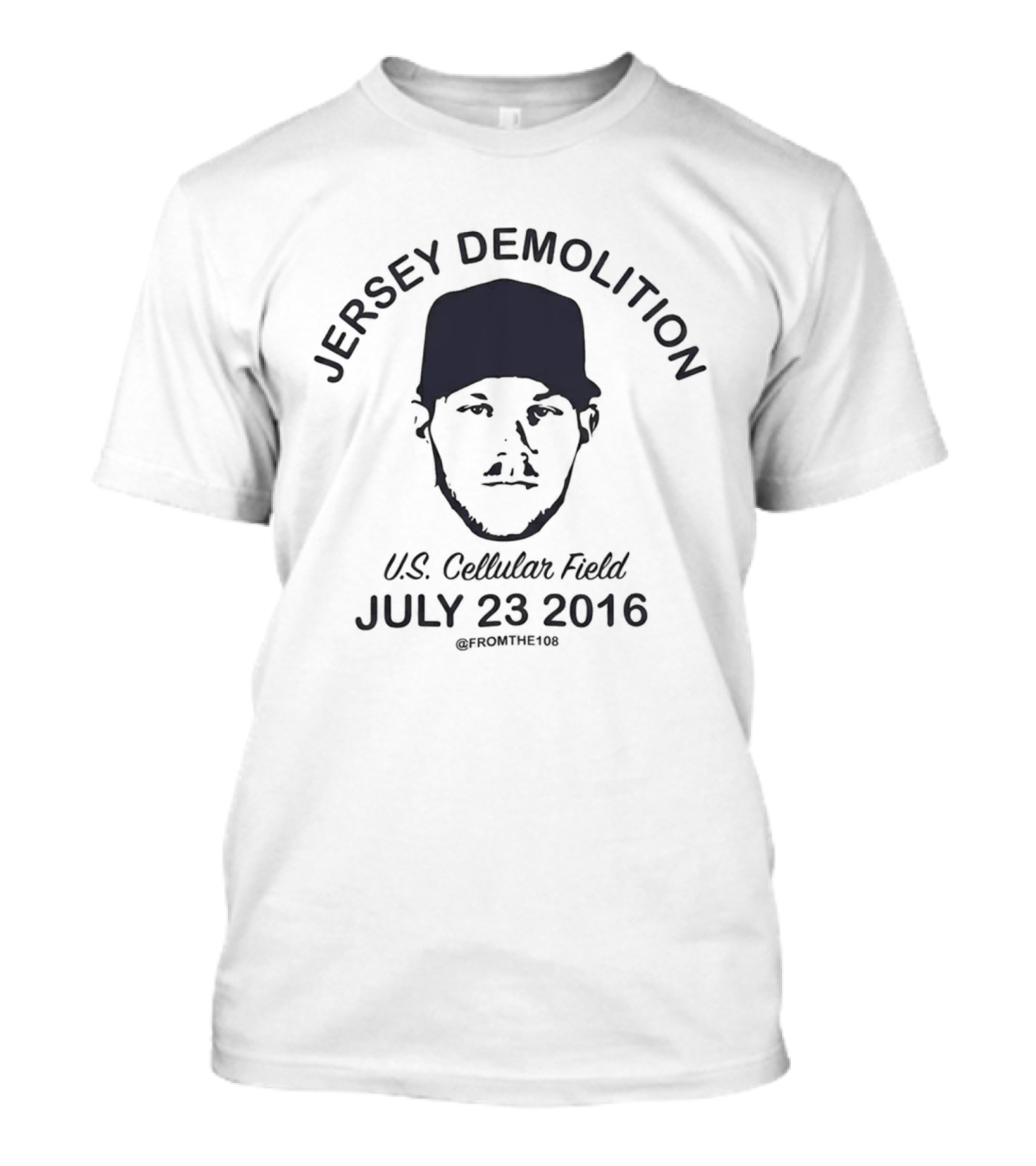 Jersey Demolition Event U.S. Cellular Field July 23 2016 T-Shirt