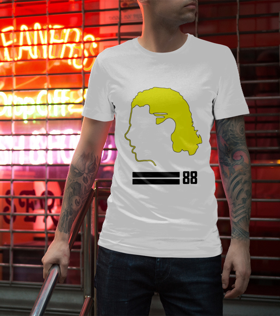 Patrick Kane Chicago Blackhawks 88 Mullet T-Shirt