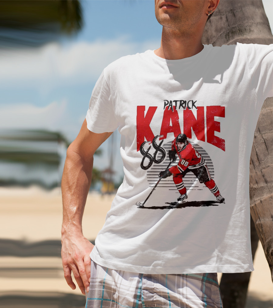Patrick Kane 88 Chicago Blackhawks Hockey Player Victory T-Shirt
