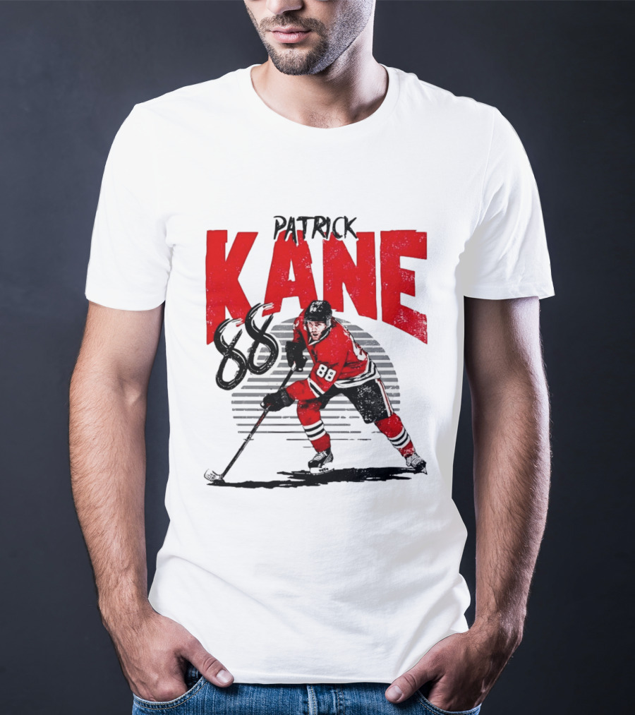 Patrick Kane 88 Chicago Blackhawks Hockey Player Victory T-Shirt