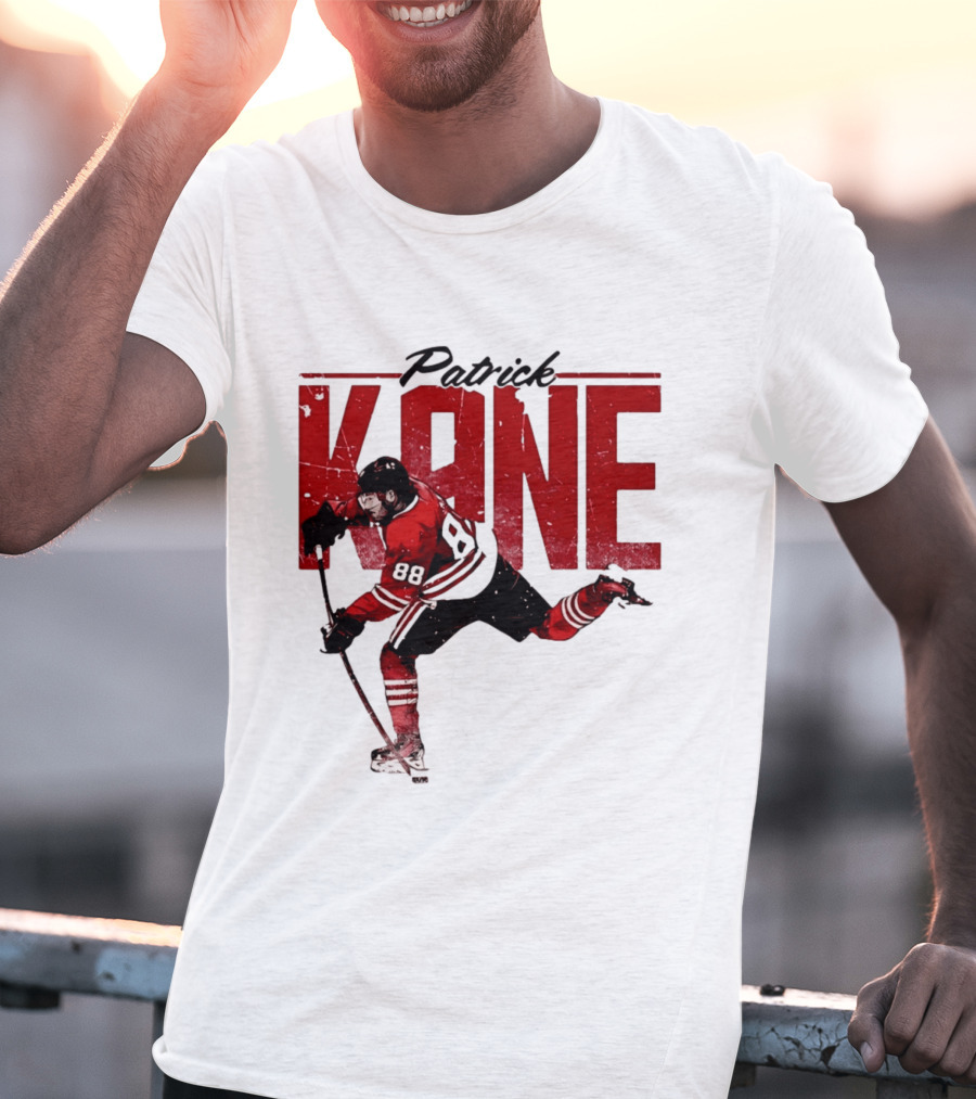 Patrick Kane 88 Chicago Blackhawks Hockey Player T-Shirt