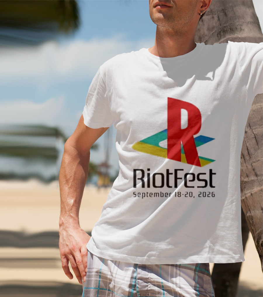 Riot Fest 2026 September 18 20 Colorful R T-Shirt