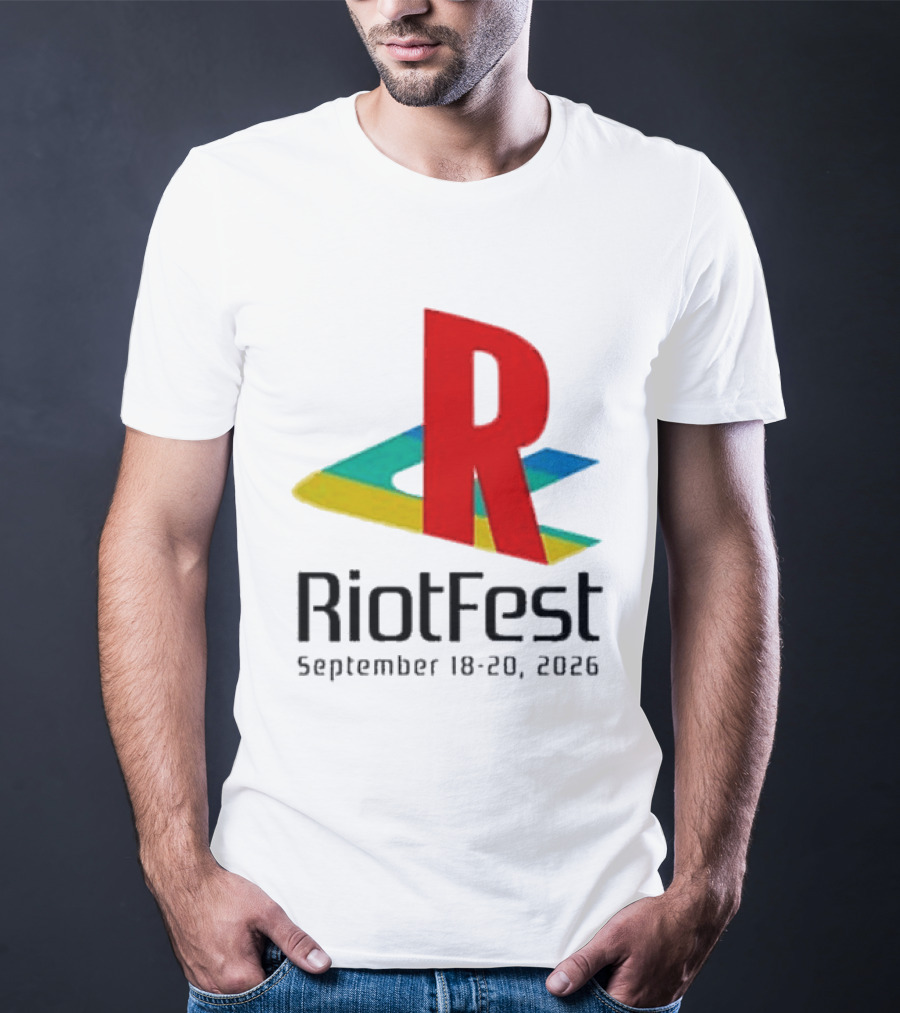 Riot Fest 2026 September 18 20 Colorful R T-Shirt