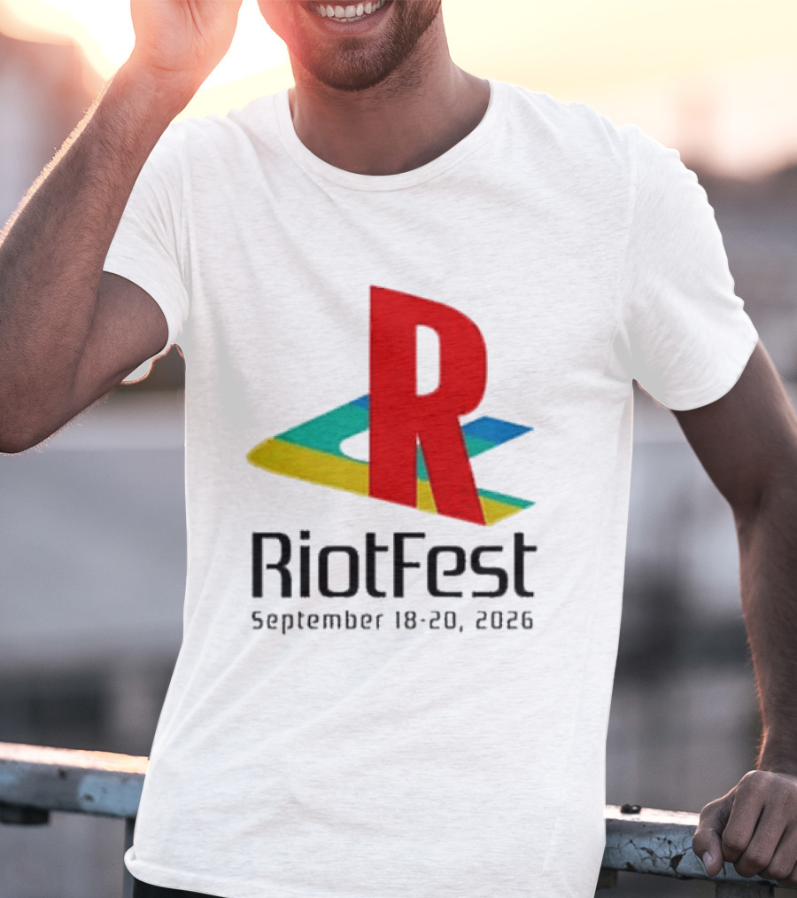 Riot Fest 2026 September 18 20 Colorful R T-Shirt