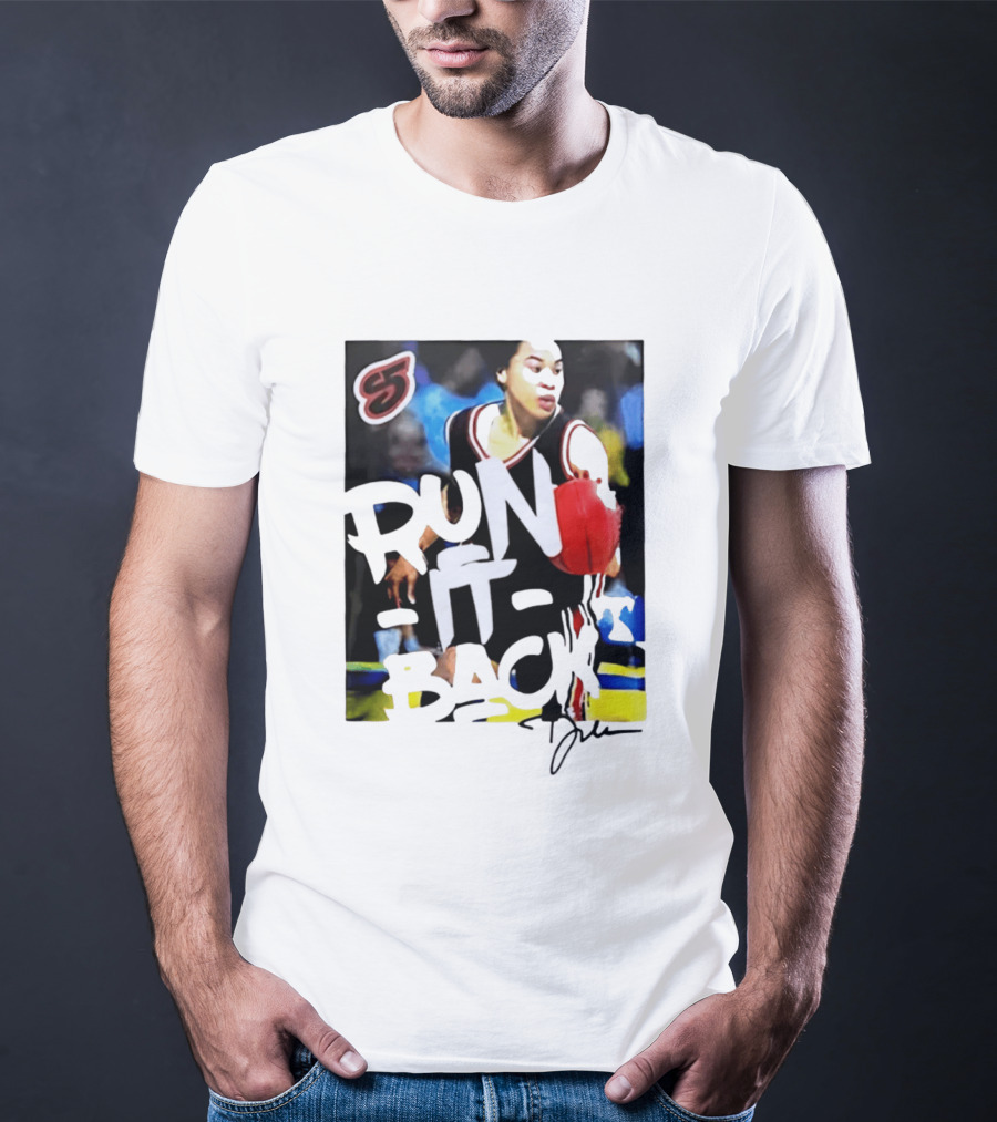 South Carolina Gamecocks Basketball Run It Back Athlete Dribbling T-Shirt