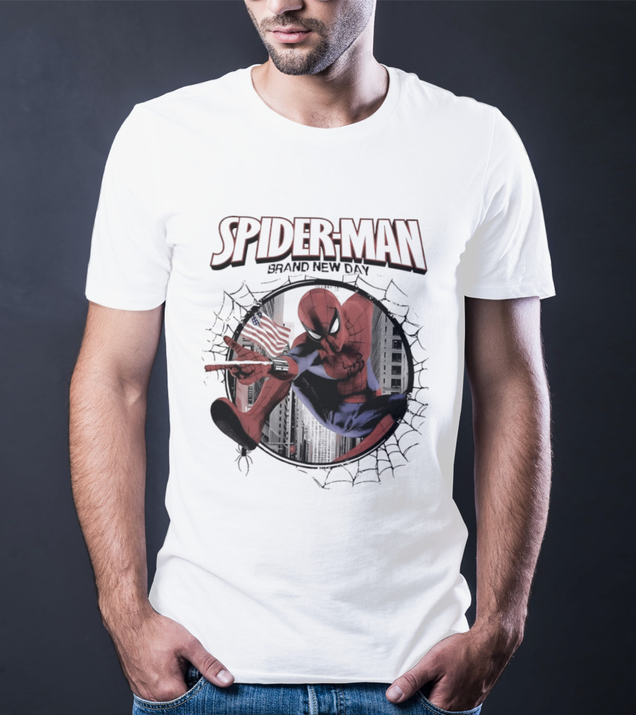 Spider Man Brand New Day Web Slinging T-Shirt
