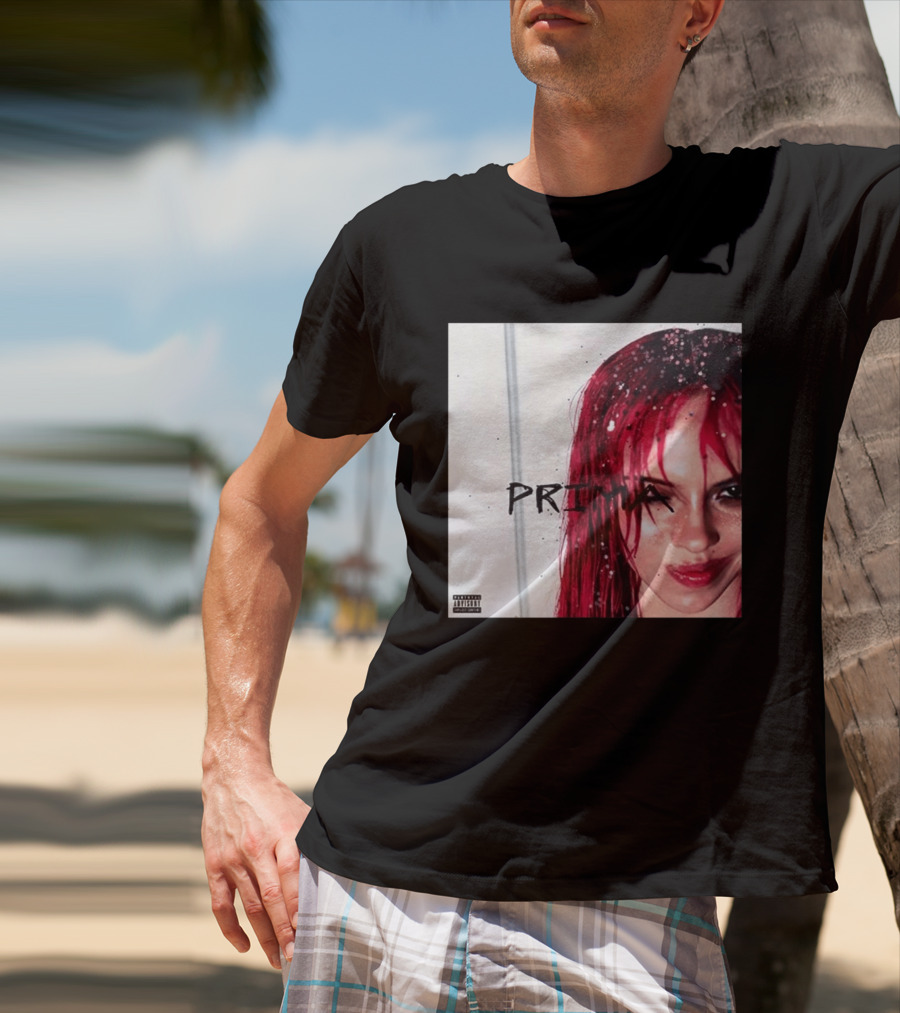 Adela Jergova Prima New Album Cover 2026 Pink Hair T-Shirt