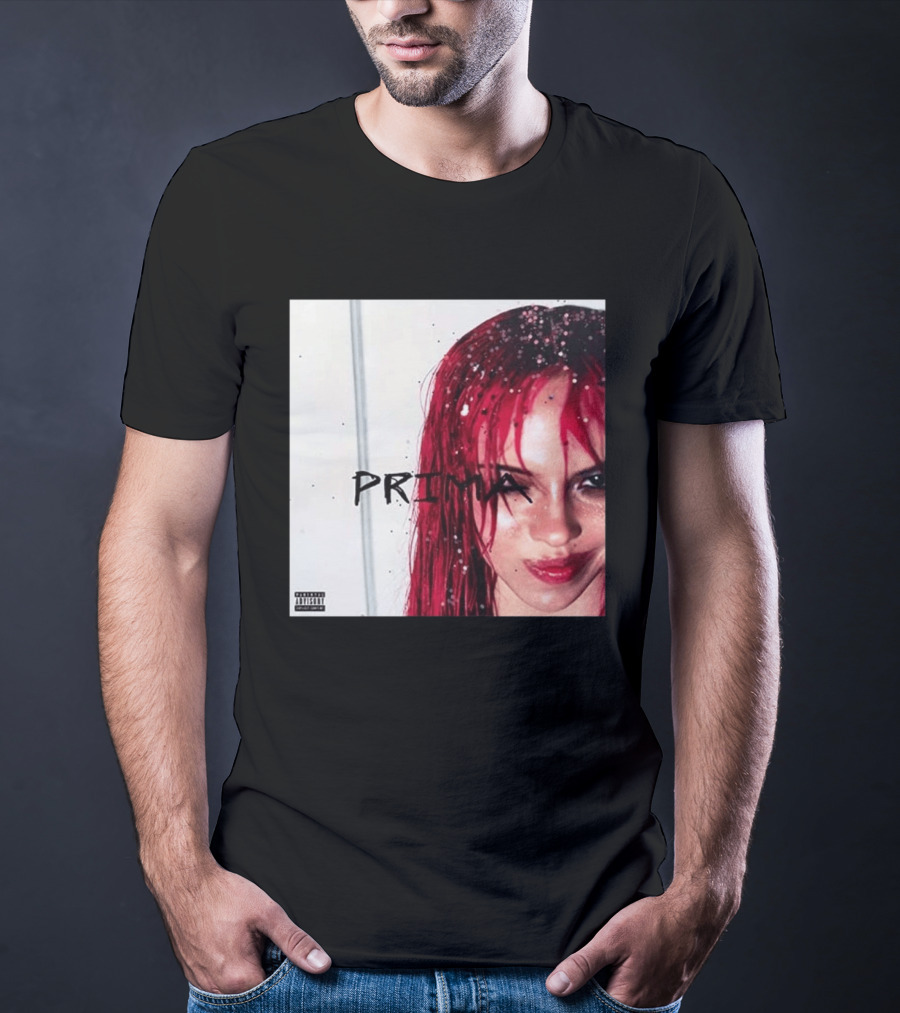 Adela Jergova Prima New Album Cover 2026 Pink Hair T-Shirt