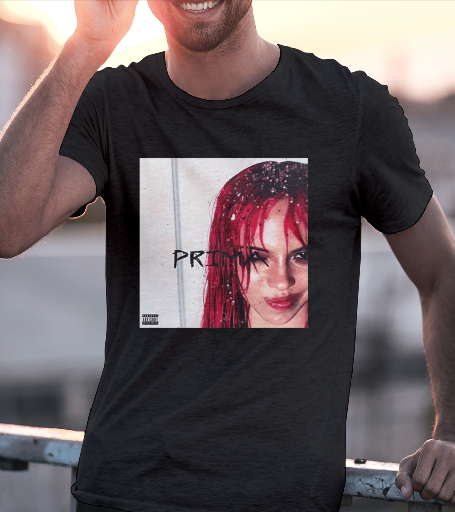 Adela Jergova Prima New Album Cover 2026 Pink Hair T-Shirt